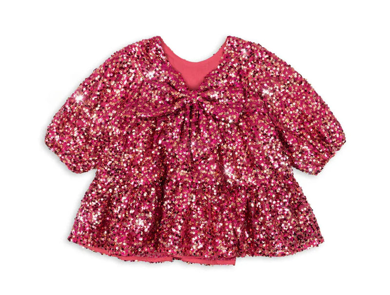 2025 KS Christmas Girls Sequin Shining Pretty Dress Kid Princess Dresses Girl Cute Jacket Children Carnival Party Vestidos Gifts