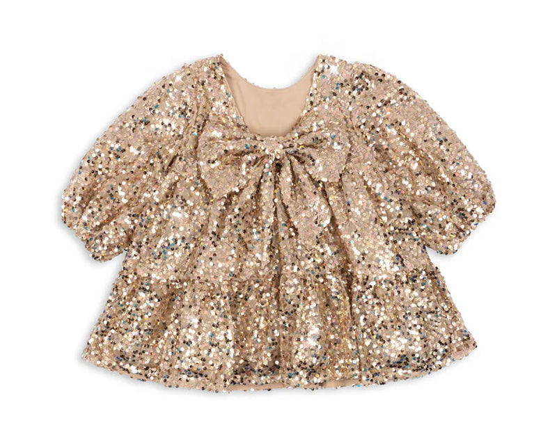 2025 KS Christmas Girls Sequin Shining Pretty Dress Kid Princess Dresses Girl Cute Jacket Children Carnival Party Vestidos Gifts