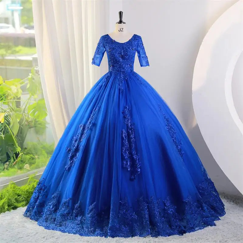 Short Sleeve 15 Quinceanera Dresses Elegant Party Dresses Classic Ball Gown 15 Year Old Dress Dresses For Quinceanera Customized
