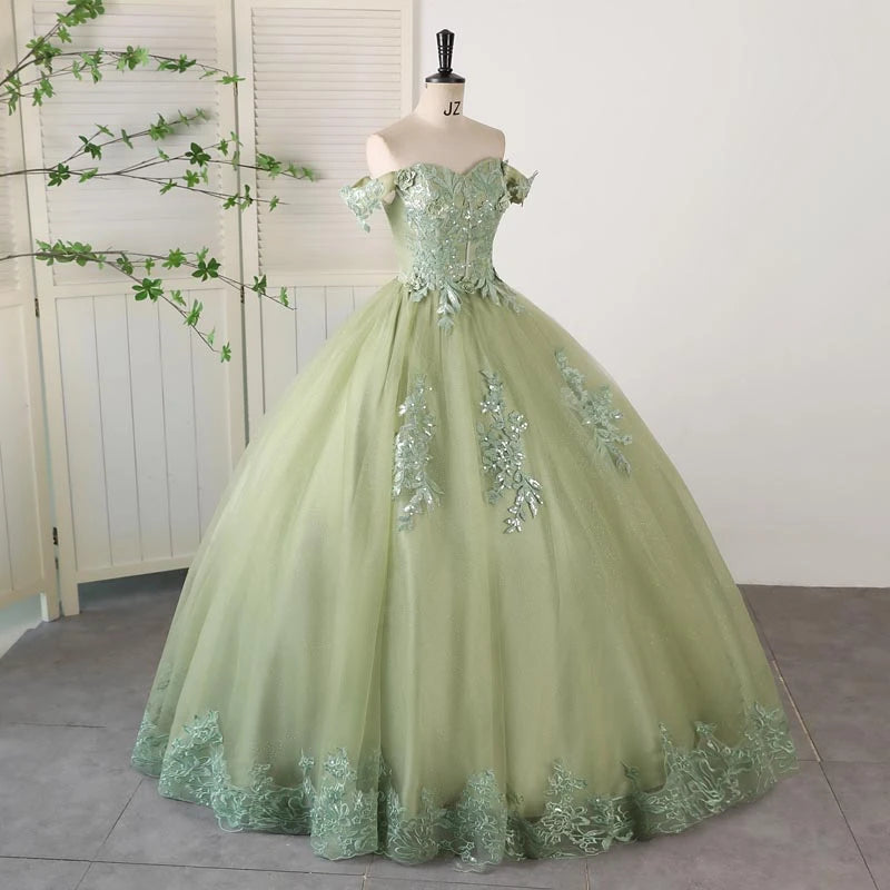 Cheap Party Dresses 2025 New Sweet 15 Quinceanera Dresses Ball Gown 15 Year Old Dresses For Quinceanera Customized Prom Gown