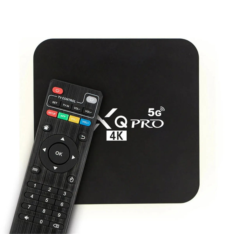 TV BOX Android 12.0 2.4G&5G Dual WIFI BT5.2 HD Media Player Quad Core Video Decoding Set Top Box 1+4G EU Plug