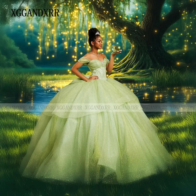 Customized Pink Quinceanera Dresses 2026 Ball Gown Rose Gold Lace Applique Princess Sweet 16 Dress Birthday Party Vestido De 15