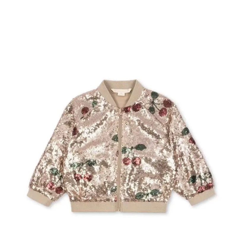 2025 KS Christmas Girls Sequin Shining Pretty Dress Kid Princess Dresses Girl Cute Jacket Children Carnival Party Vestidos Gifts