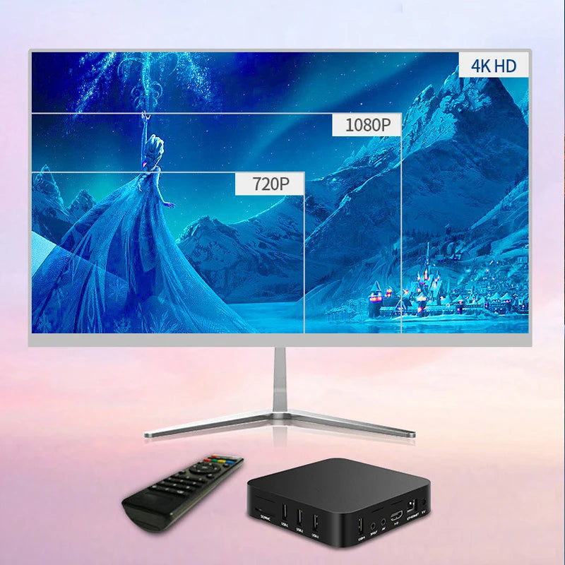  Android 10.0 Fast Smart TV BOX 2GB 16GB Allwinner H313 Quad Core 4K HD Set Top Box Media Player 