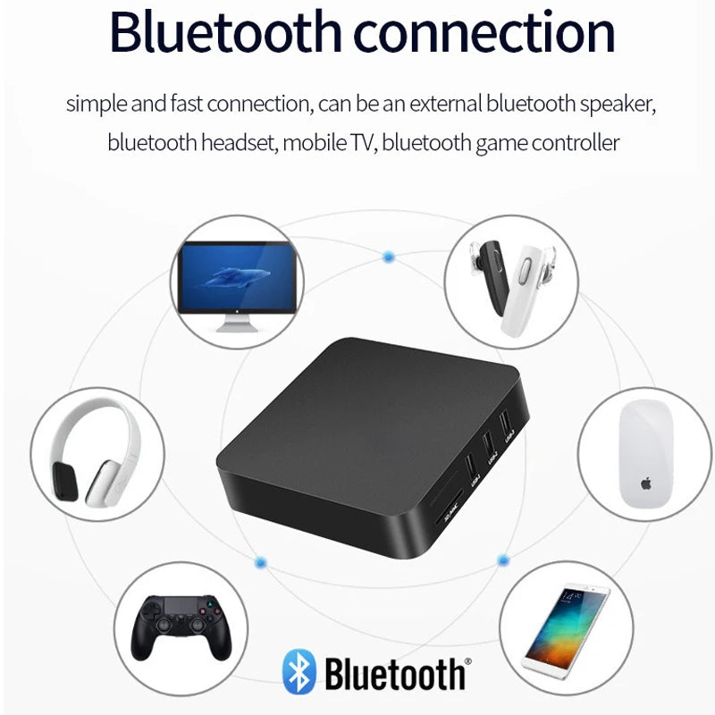  Android 10.0 Fast Smart TV BOX 2GB 16GB Allwinner H313 Quad Core 4K HD Set Top Box Media Player 