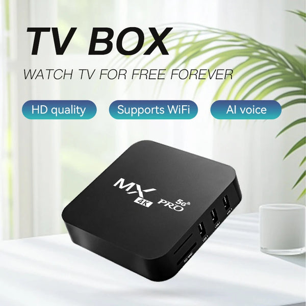  Android 10.0 Fast Smart TV BOX 2GB 16GB Allwinner H313 Quad Core 4K HD Set Top Box Media Player 