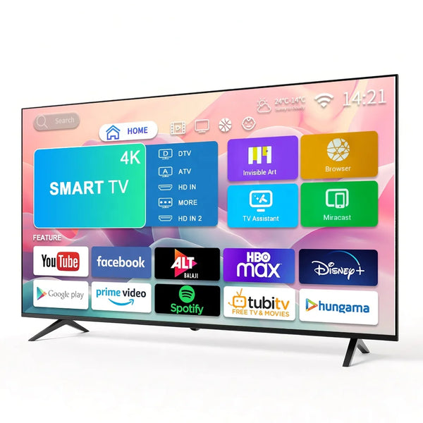 Smart LED TV Multifunctional Ultra Thin 32