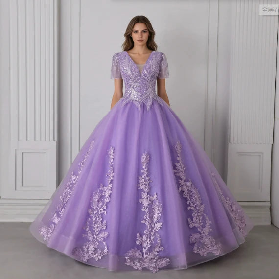 Sonhar Vestidos 15 Quinceanera Dresses Ball Gown Glitter Party Dress Customized 15 Year Old Dress For Quinceanera 2026