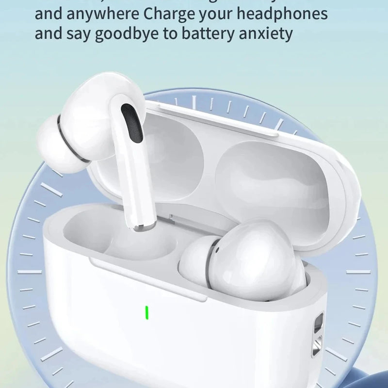 For Air pro5 Wireless Bluetooth Earphone Headset TWS Max With case Earbuds Noise Cancelling Headset For iPhone Android Headphone