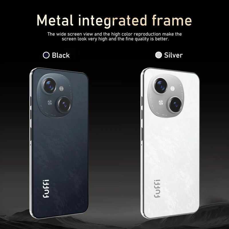 FUFFI 6.56 Inch Smartphone, 4G Network Dual SIM Phone, Android 10.0 Phone with 32GB ROM, Quad Core Processor, 2+2MP Pixels Phone