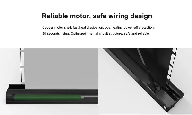 2025 Hot 150 Max Electric Tab Tension Floor Rising ALR Projector Screen Ambient Light Rejecting Motorized for UST Laser TV 3D 8K