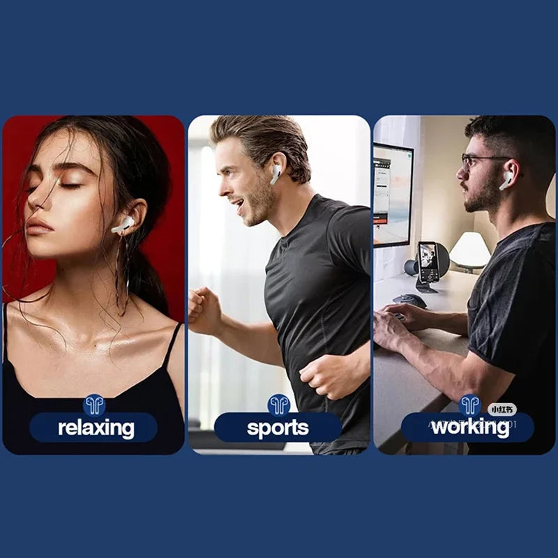 Air Pro Wireless Earphones Bluetooth Headset Pro 2 TWS Earbuds USB-C Type Cable Pop-up Window For IOS Android With Box Full Set