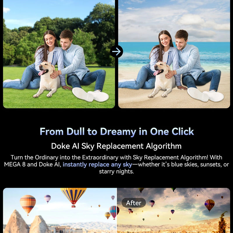 Blackview MEGA 8 Tablet 13 inch FHD+ Display 11000mAh 256GB 512GB AI Android 15 50Mp Camera 4 BOX Speakers 4G Pad PC