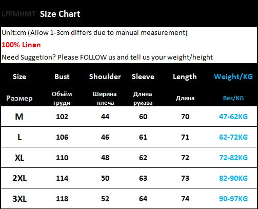 7627 100% Linen White Shirt for Men Spring Summer Fashion Solid Color Long Sleeve Simple Basic Business Casual Lapel Blouse Tops