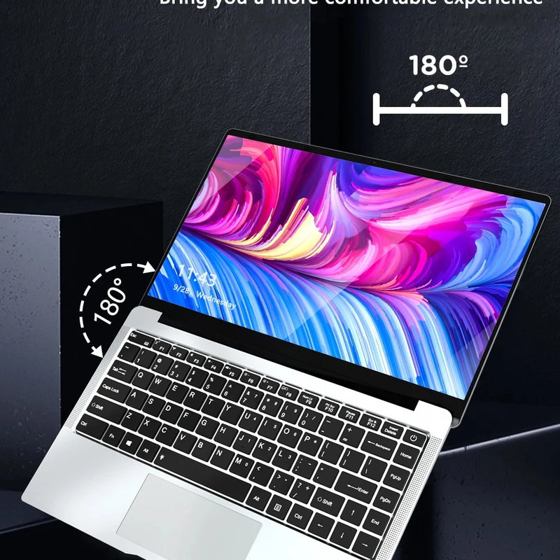 Ultra Slim Windows 11 Laptop Computer 14.1