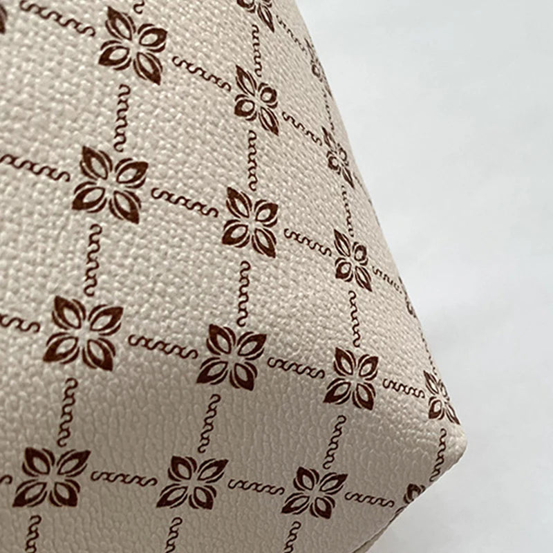 2024 Autumn and Winter New Presbyopic Handbag Shoulder Bag Large Capacity Tote Bag Women's Bag