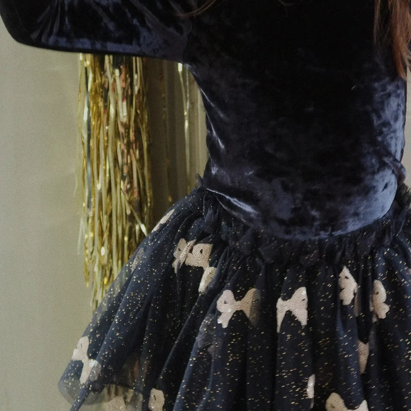 2025 KS Christmas Girls Sequin Shining Pretty Dress Kid Princess Dresses Girl Cute Jacket Children Carnival Party Vestidos Gifts