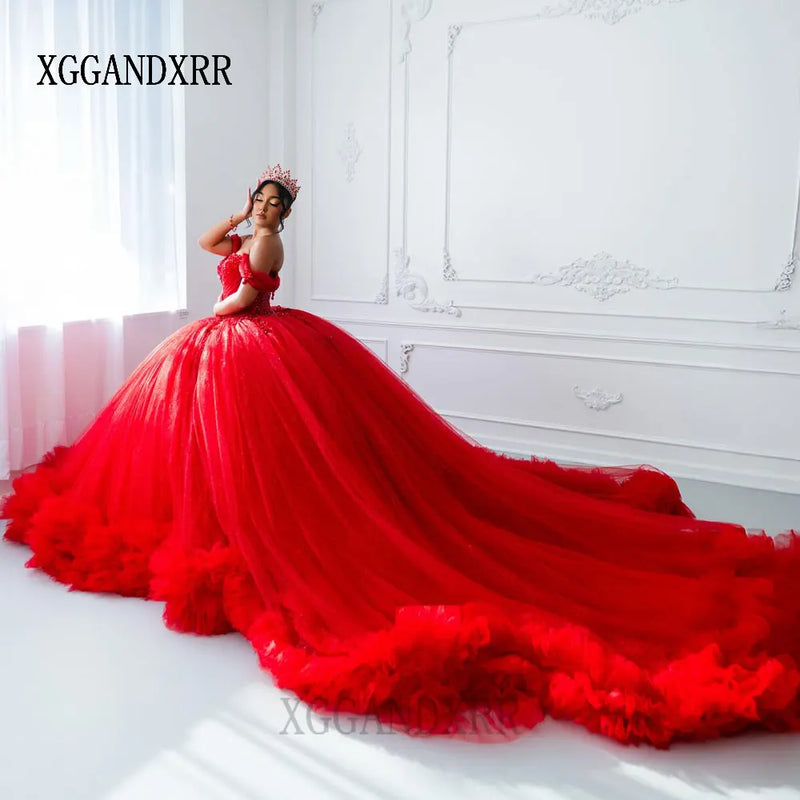 Customized Pink Quinceanera Dresses 2026 Ball Gown Rose Gold Lace Applique Princess Sweet 16 Dress Birthday Party Vestido De 15