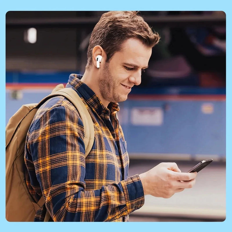 For Air pro5 Wireless Bluetooth Earphone Headset TWS Max With case Earbuds Noise Cancelling Headset For iPhone Android Headphone