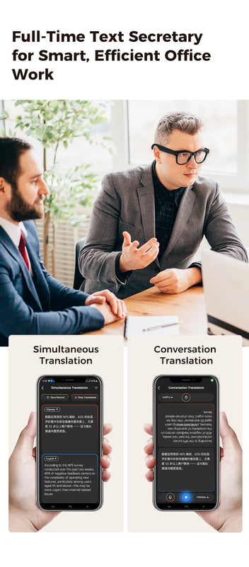 2026 AI Smart Glasses 4K HD Video 800W Camera 32GB WiFi Transfer Bluetooth Call Voice Assistant Chat GPT 3600mAh Charging Case