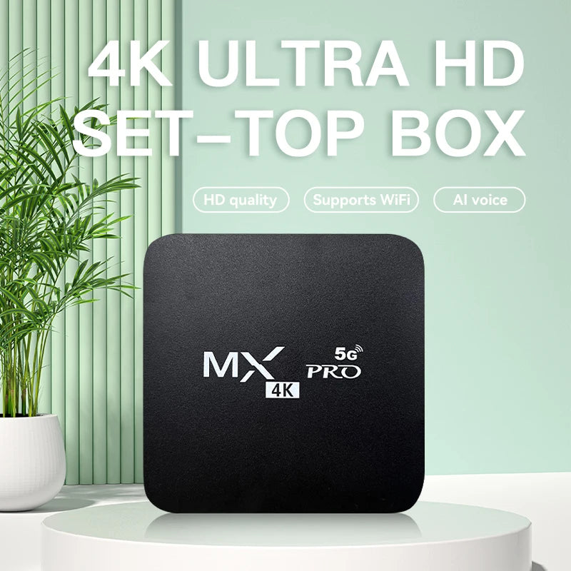  Android 10.0 Fast Smart TV BOX 2GB 16GB Allwinner H313 Quad Core 4K HD Set Top Box Media Player 